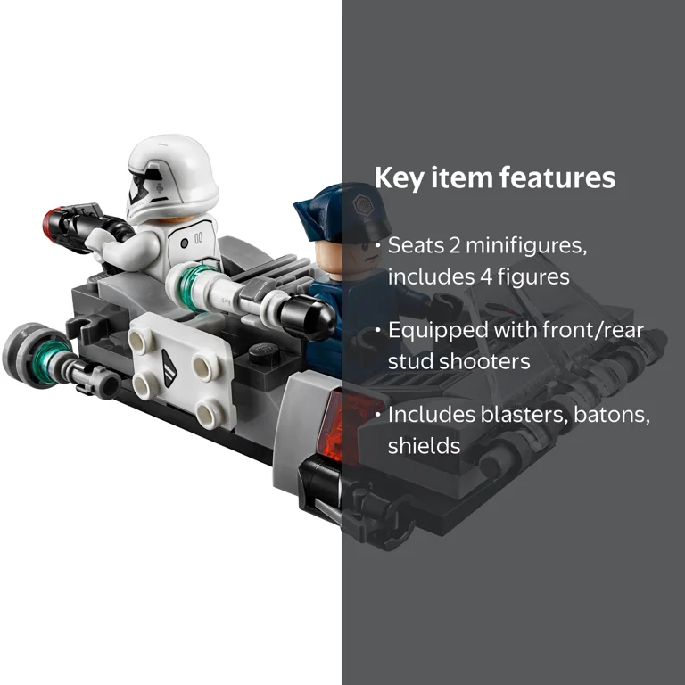 LEGO, Star Wars First Order Transport Speeder Battle Pack, 75166