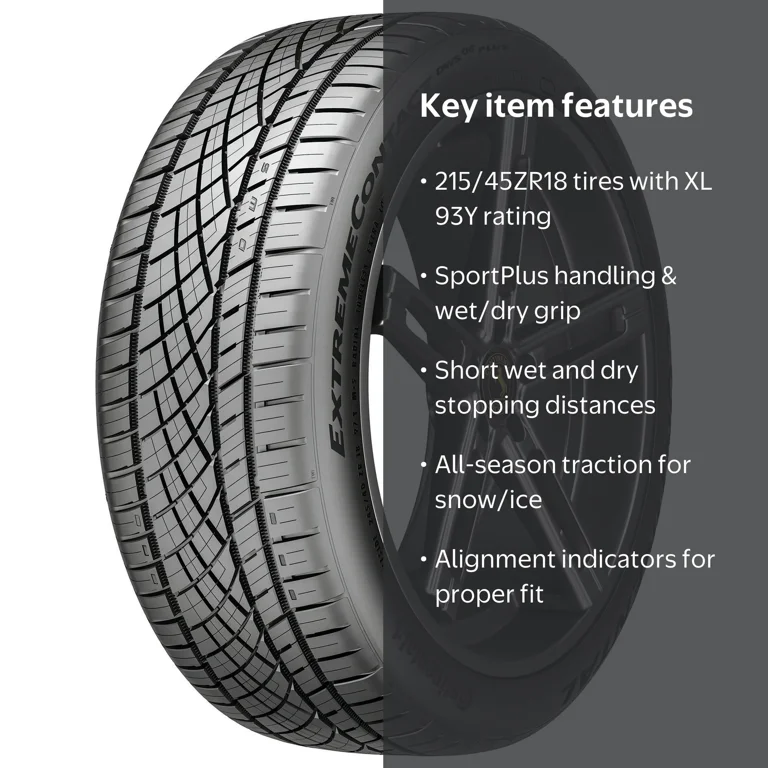Continental DWS06 PLUS 215/45ZR18XL 93Y Tire for 2021 Nissan