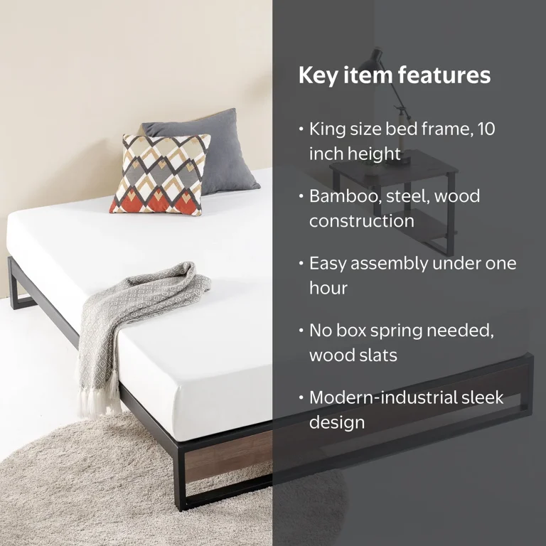 Free Shipping! Zinus Good Design™ Winner Suzanne 10