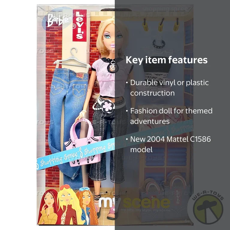 Barbie My Scene: Shopping Spree Doll Toy, Caucasian, Blonde Hair