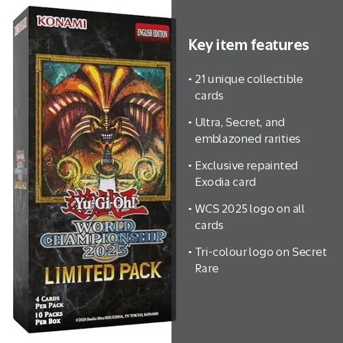 Konami, Yu-Gi-Oh! CCG Limited Pack World Championship 2025 Booster