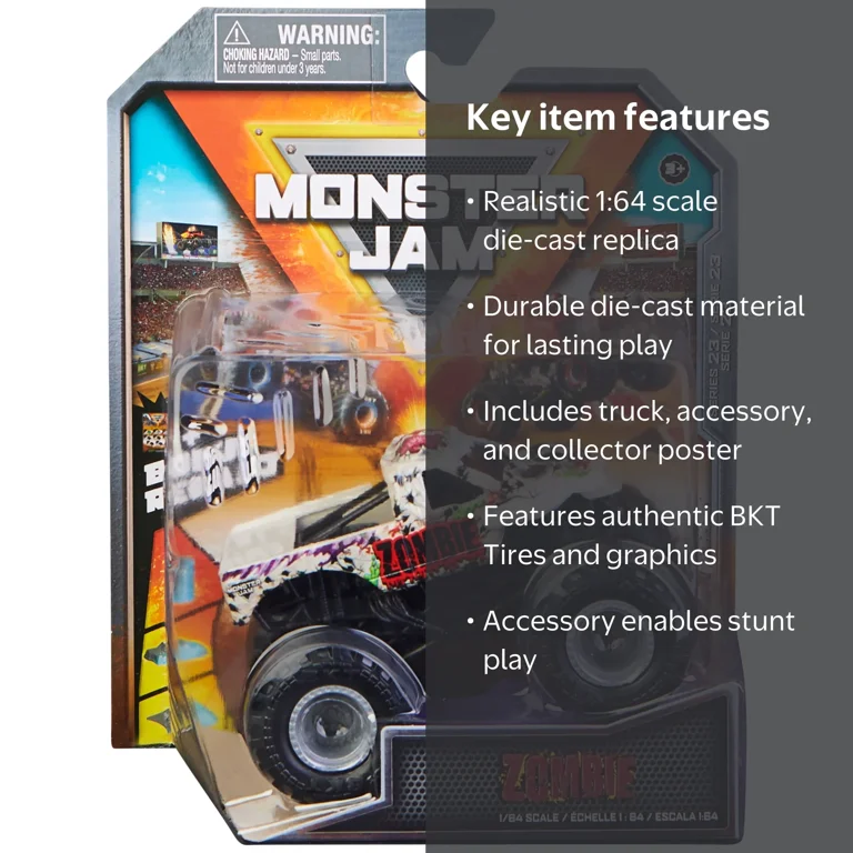 Monster Jam, Monster Truck, Zombie Series World Finals, 1:64 scale