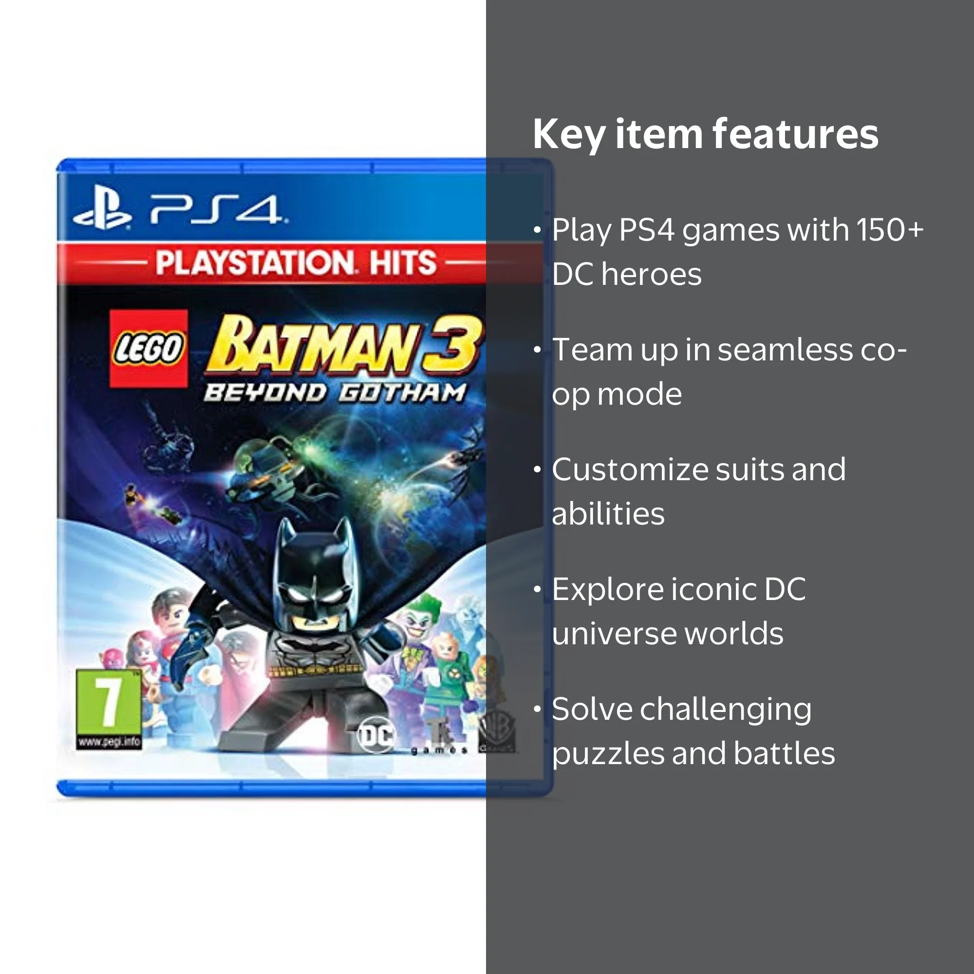 Lego Batman 3: Beyond Gotham - PlayStation Hits PS4, Adventure for