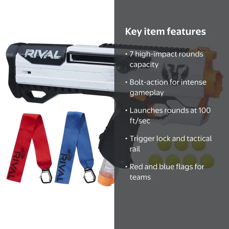 Nerf Rival Phantom Corps Helios XVIII-700 Bolt-Action Blaster with