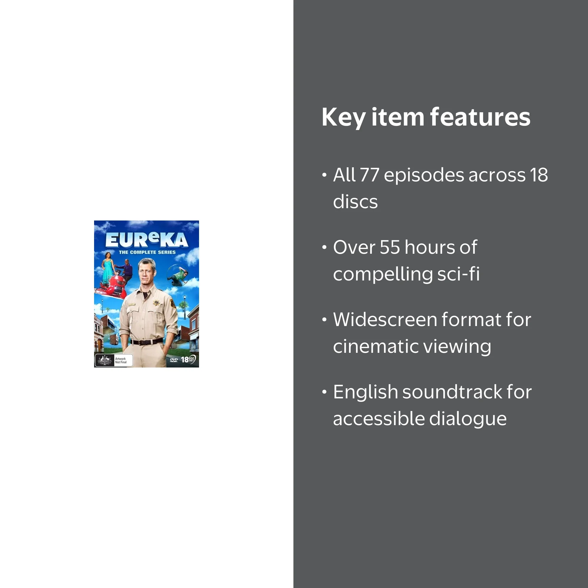 Eureka: The Complete Series (18pc) / (Aus Ntr0) (DVD-Video