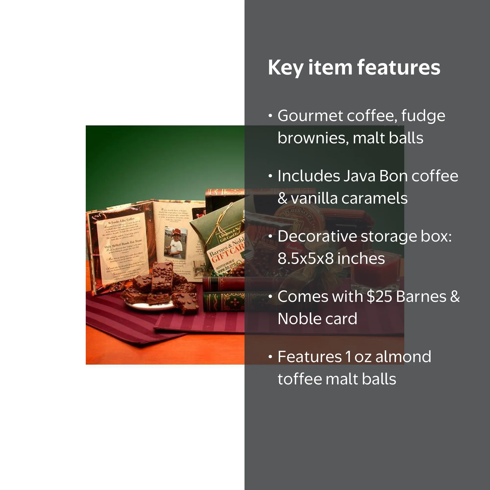Book Lovers Barnes and Noble Gift Set- $25 Gift Card- 810203-25