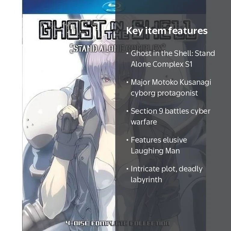 Lionsgate Ghost in the Shell: Stand Alone Complex Season 1 Blu-ray