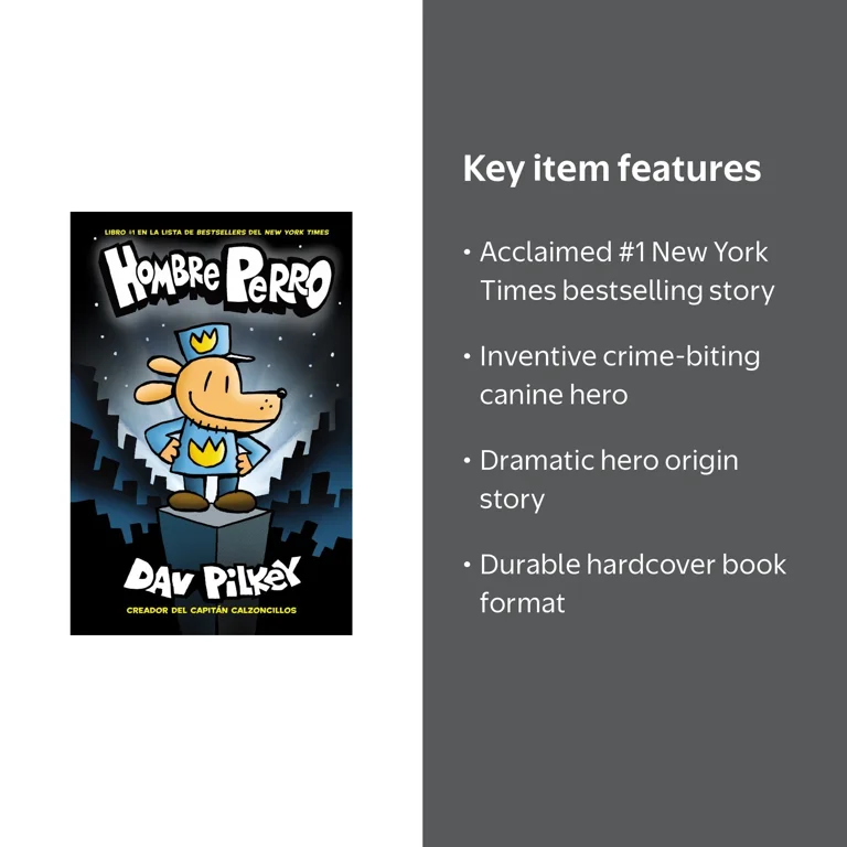 Hombre Perro (Dog Man) (Hardcover) - Walmart.com