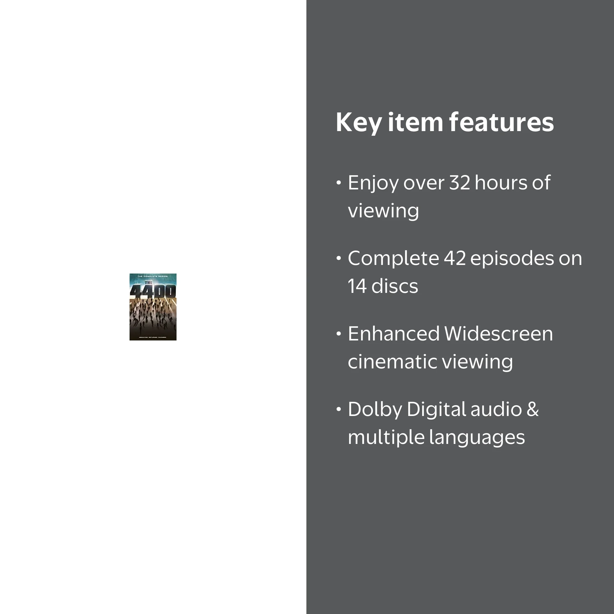 The 4400: The Complete Series - Walmart.com