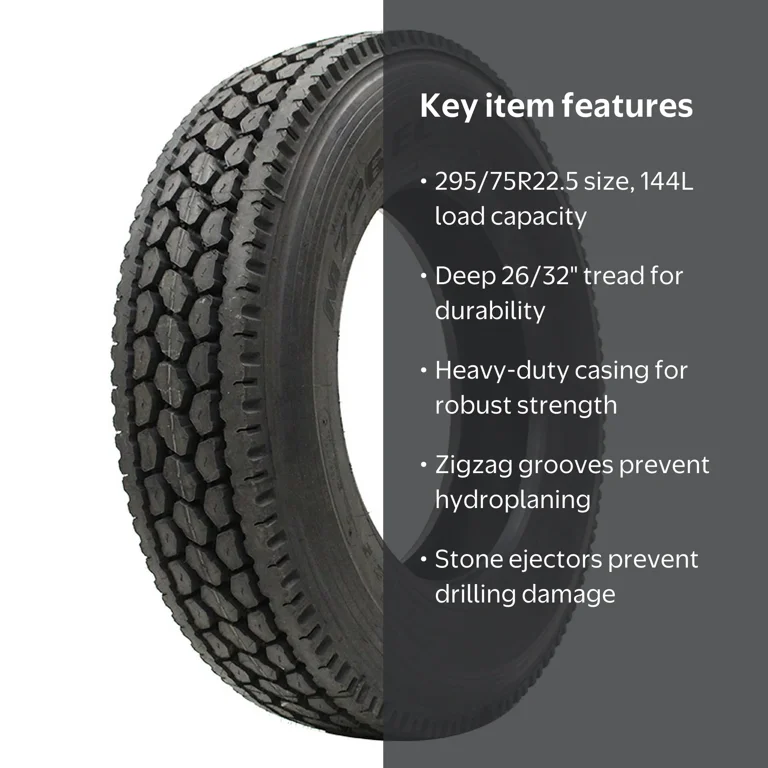 Bridgestone M726 EL 295/75R22.5 144L G Commercial Tire - Walmart.com