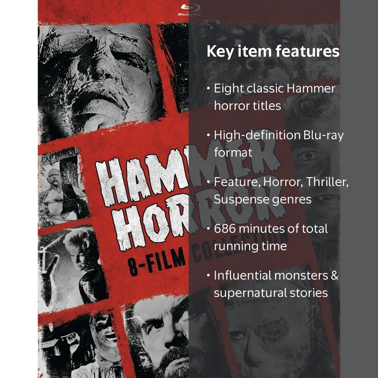 Palatial Products, Hammer Horror 8-Film Collection, Blu-ray, Other