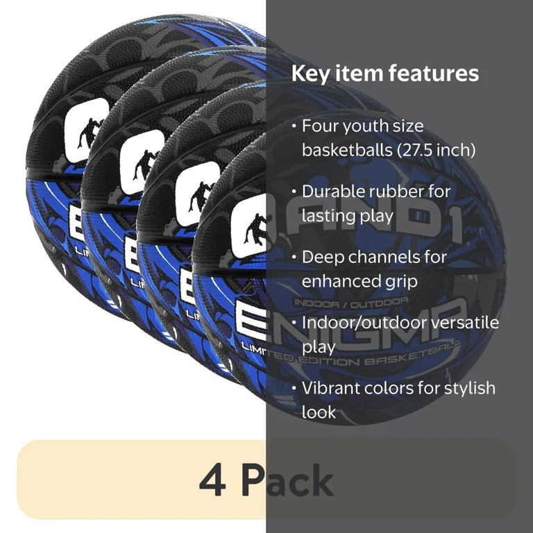 AND1 Enigma Youth Rubber Streetball - Walmart.com