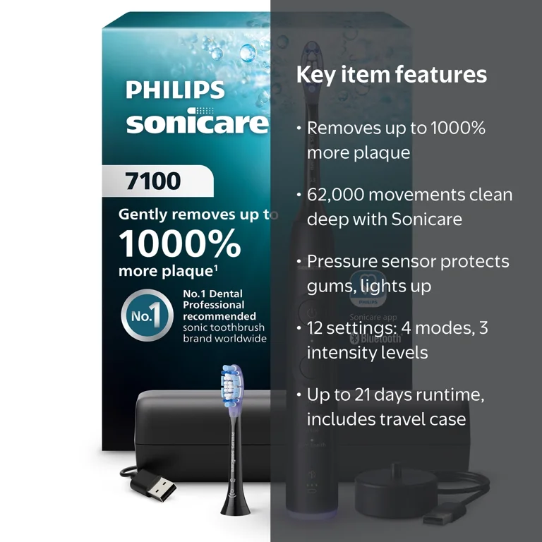 Philips Sonicare 7100 Series Electric Toothbrush - Next-Generation