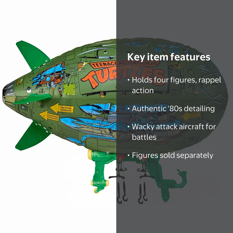 Teenage Mutant Ninja Turtles, Toys, Classic Turtle Blimp
