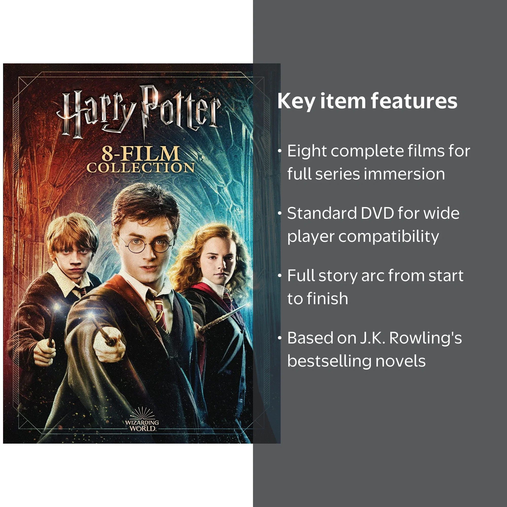 Harry Potter Complete Collection Years 1-7 20th Anniversary (DVD