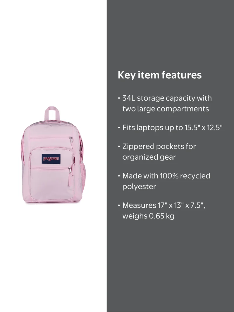 JanSport Unisex Big Student Backpack - Walmart.com