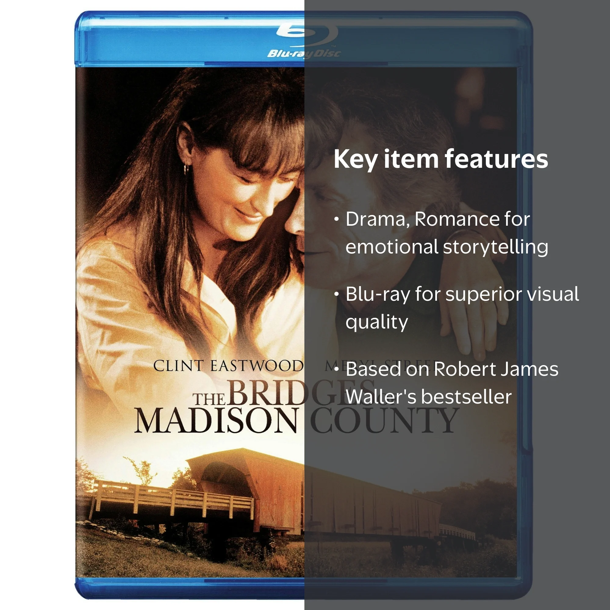 The Bridges Of Madison County [Blu-ray] - Walmart.com