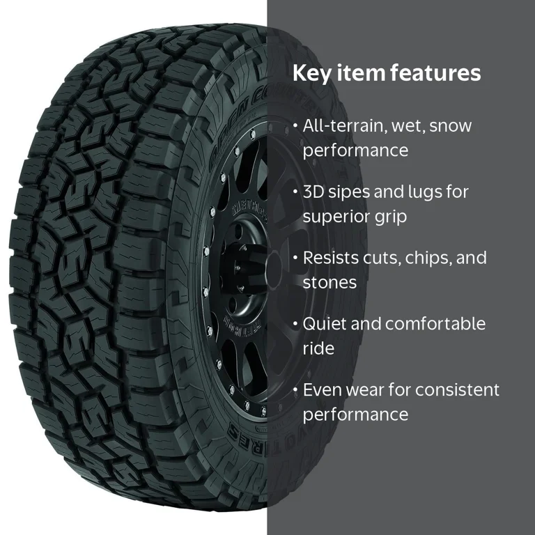 Toyo Open Country A/T III P285/70R17 117T Tire for 2021-23 Jeep