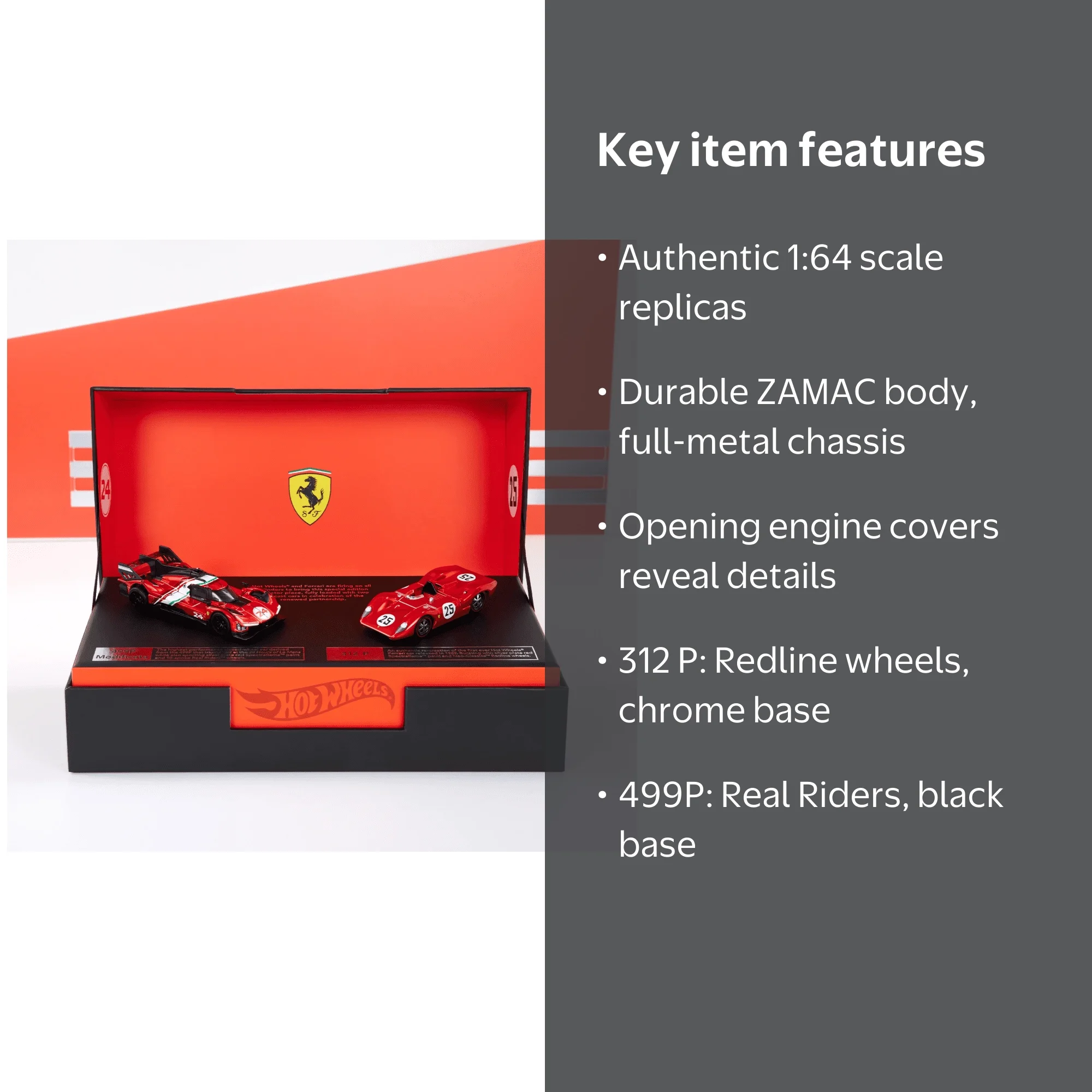 Hot Wheels Collectors Hot Wheels x Ferrari Heritage Set - Walmart.com