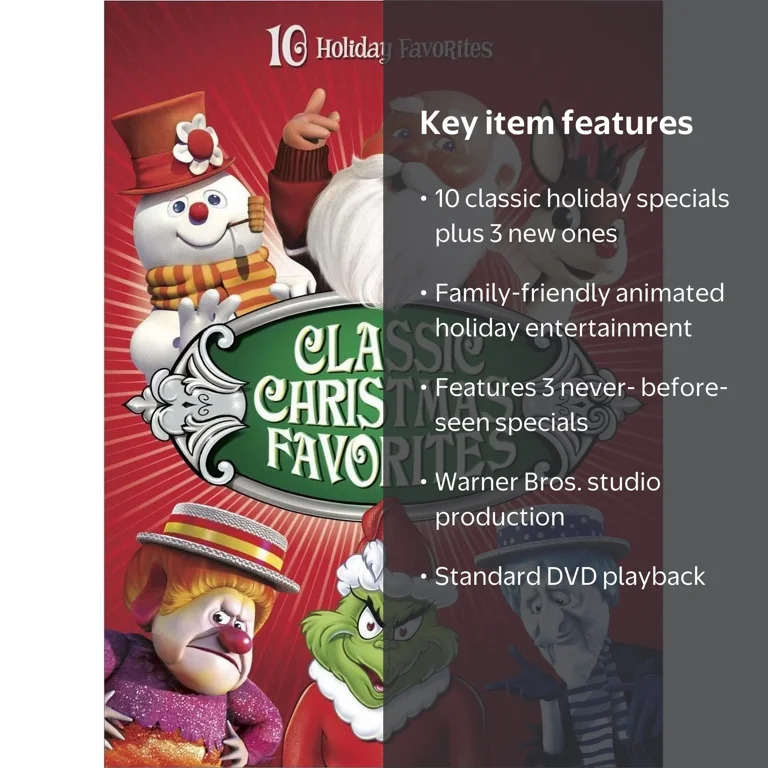 Warner Home Video: Classic Christmas Favorites - Nostalgic Xmas