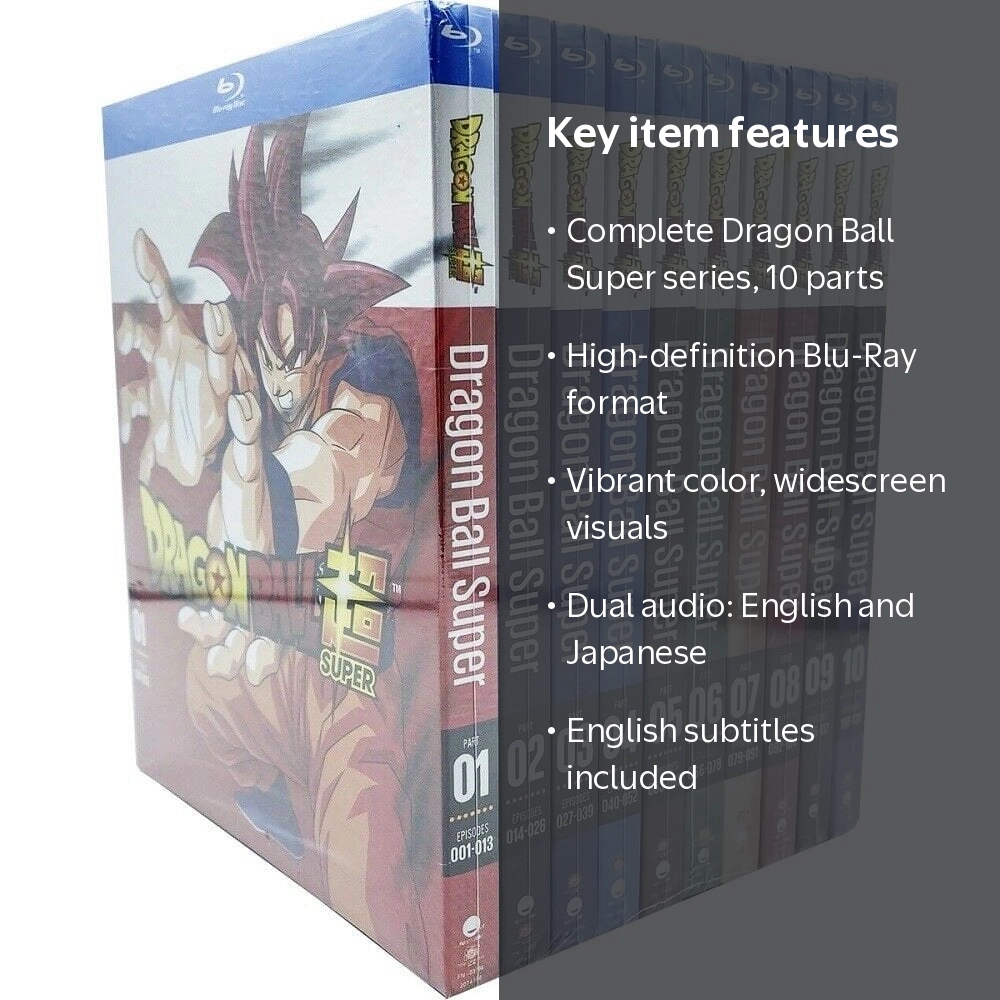 Dragon Ball Super Complete Series Part 1-10 Full Set Box (Blu-Ray