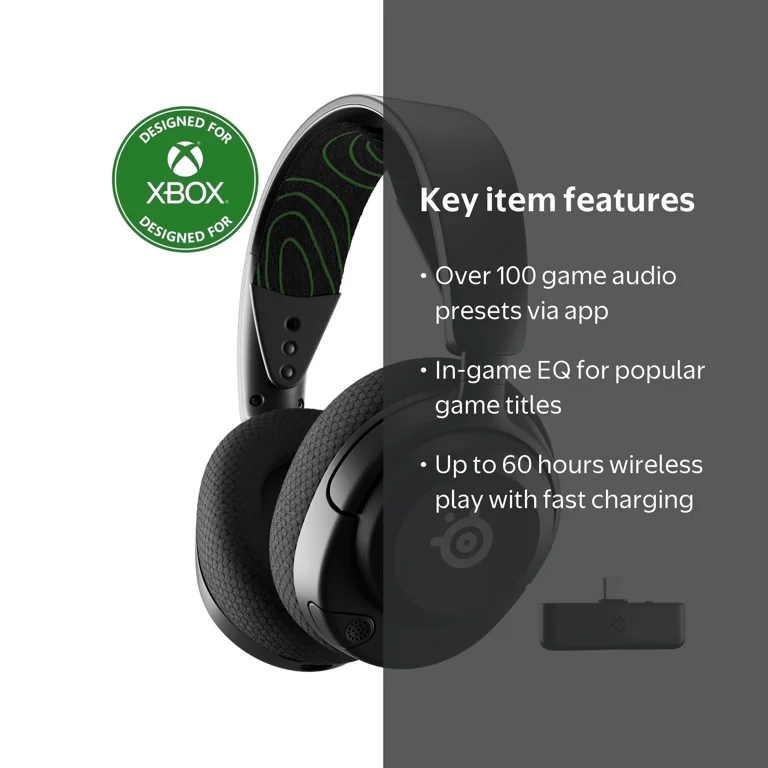 SteelSeries Arctis Nova 5X Wireless Gaming Headset — Xbox, PC