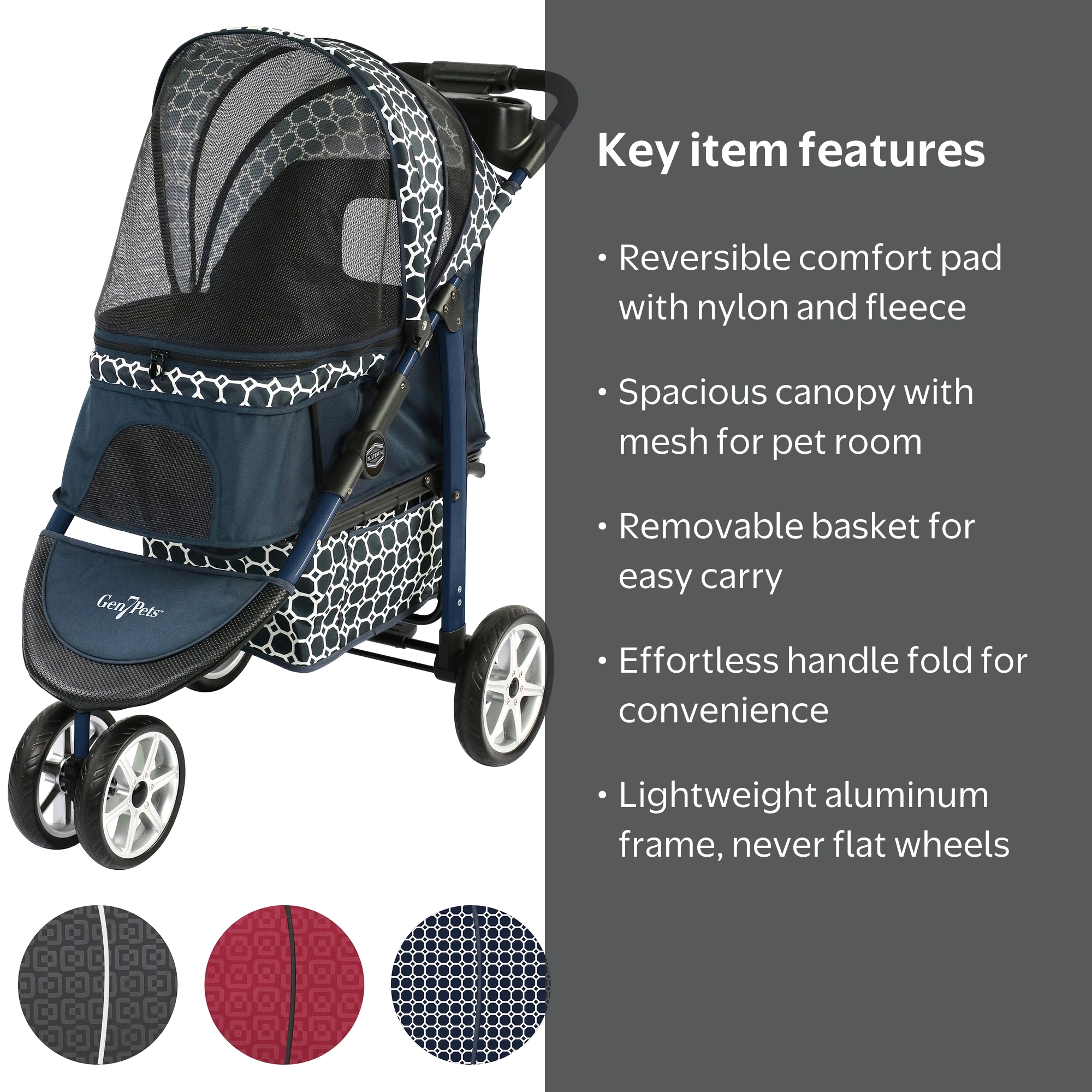 yakima jogging stroller Baby Jogger Summit X3 Double in Midnight Black 7771 Tackle Plano 7771 685311173492 Size:28