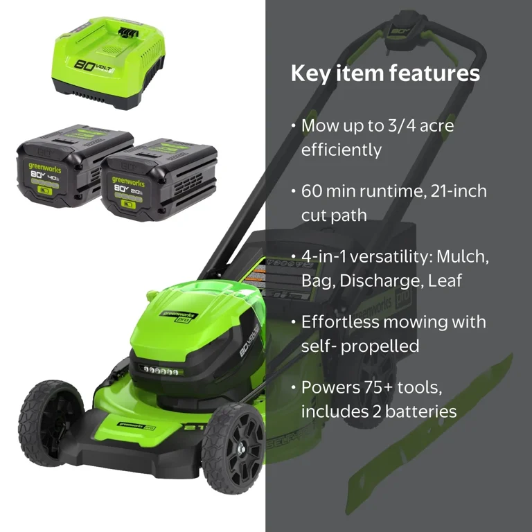 Open Box Greenworks 80V 21