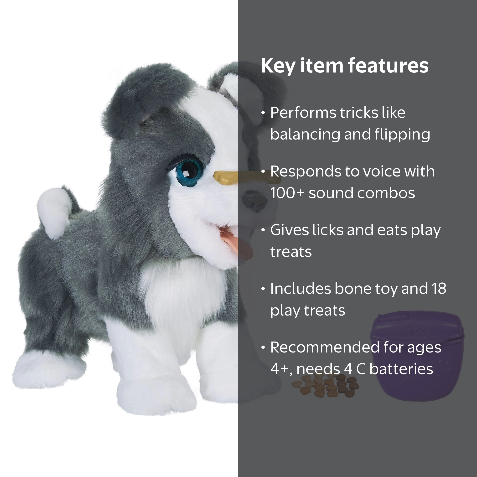 furReal Ricky, the Trick-Lovin' Interactive Plush Pet Toy