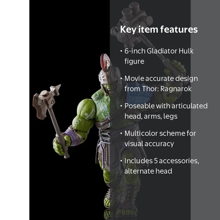 Marvel Legends Gladiator Hulk Action Figure from Thor: Ragnarok, 6