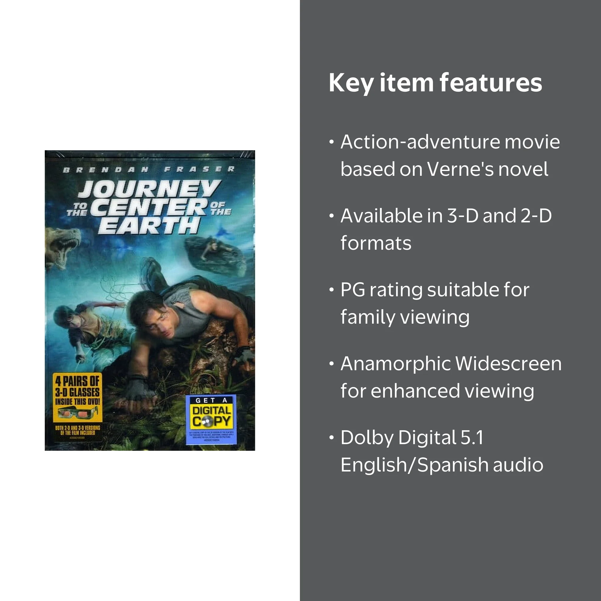 非常に良い)Dinotopia & Journey to Center of Earth: Fantasy [DVD