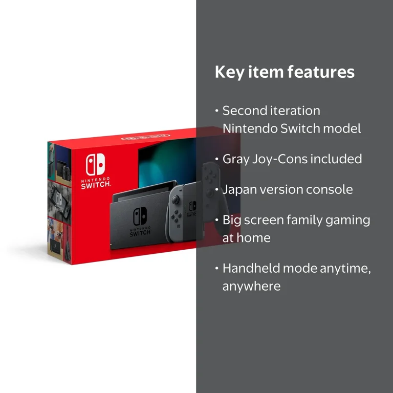 Free Shipping! Newest Nintendo Switch Version 2 Console, Improved