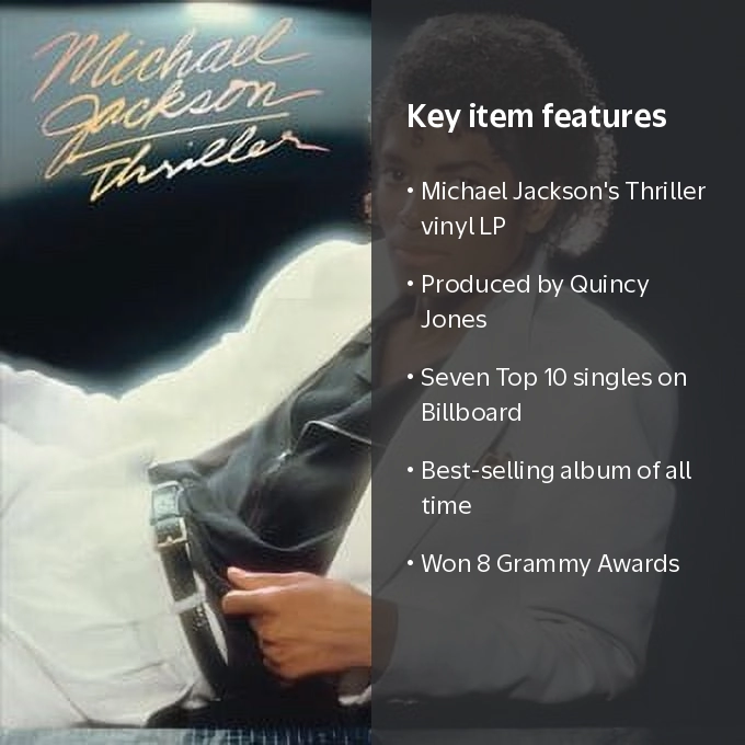 Epic, Vinyl Music Record, Thriller, Michael Jackson - Walmart.com