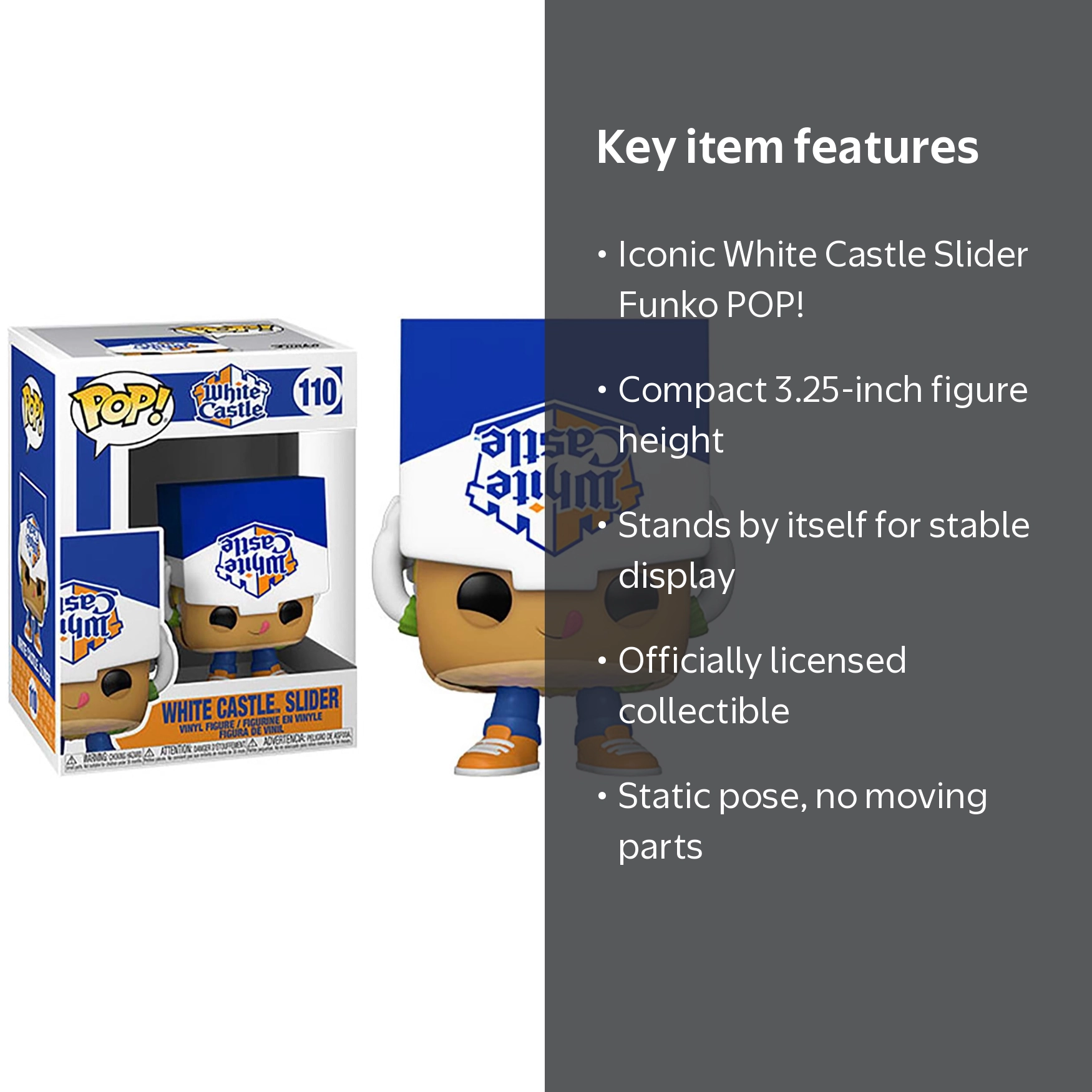 Funko POP! Foodies: White Castle - Slider! - Walmart.com