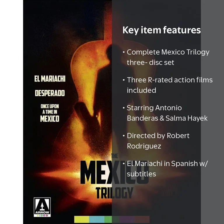 The Mexico Trilogy: El Mariachi, Desperado & Once Upon A Time In