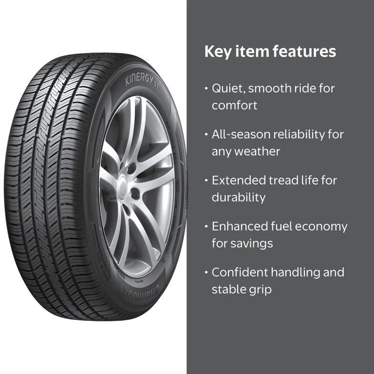 Hankook, Kinergy ST All Season Tire, 225/60R16, 98T, Fuel