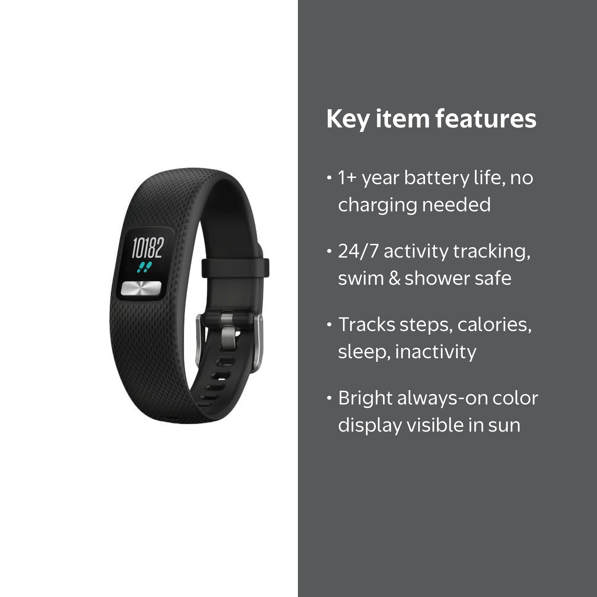 Garmin Vivofit 4 Activity Tracker Watch - S/M - Walmart.com