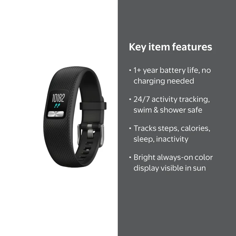 Garmin Vivofit 4 Activity Tracker Watch - S/M - Walmart.com