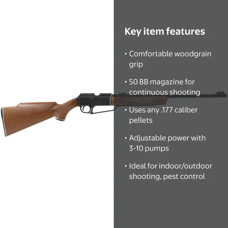 Daisy, Air Gun, Model 880, Multi-Pump Pneumatic .177 Caliber