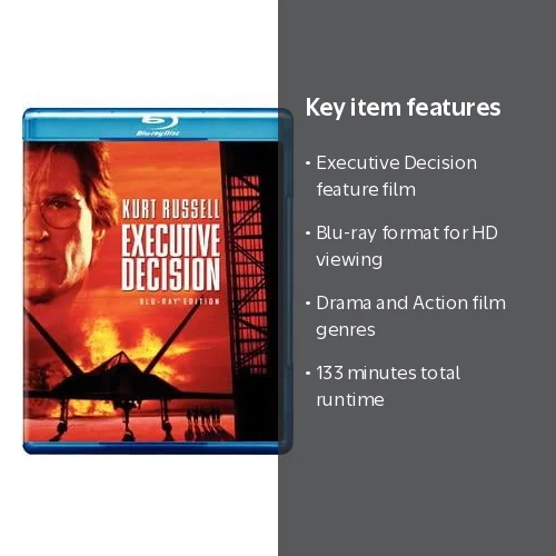 Executive Decision [Blu-ray] - Walmart.com