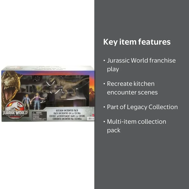 Jurassic World Legacy Collection, Kitchen Encounter Pack - Walmart.com
