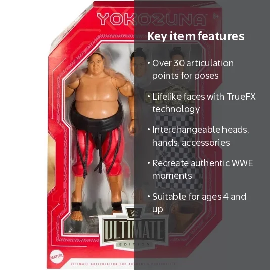 WWE Ultimate Edition Yokozuna Wrestling Legends Action Figure with