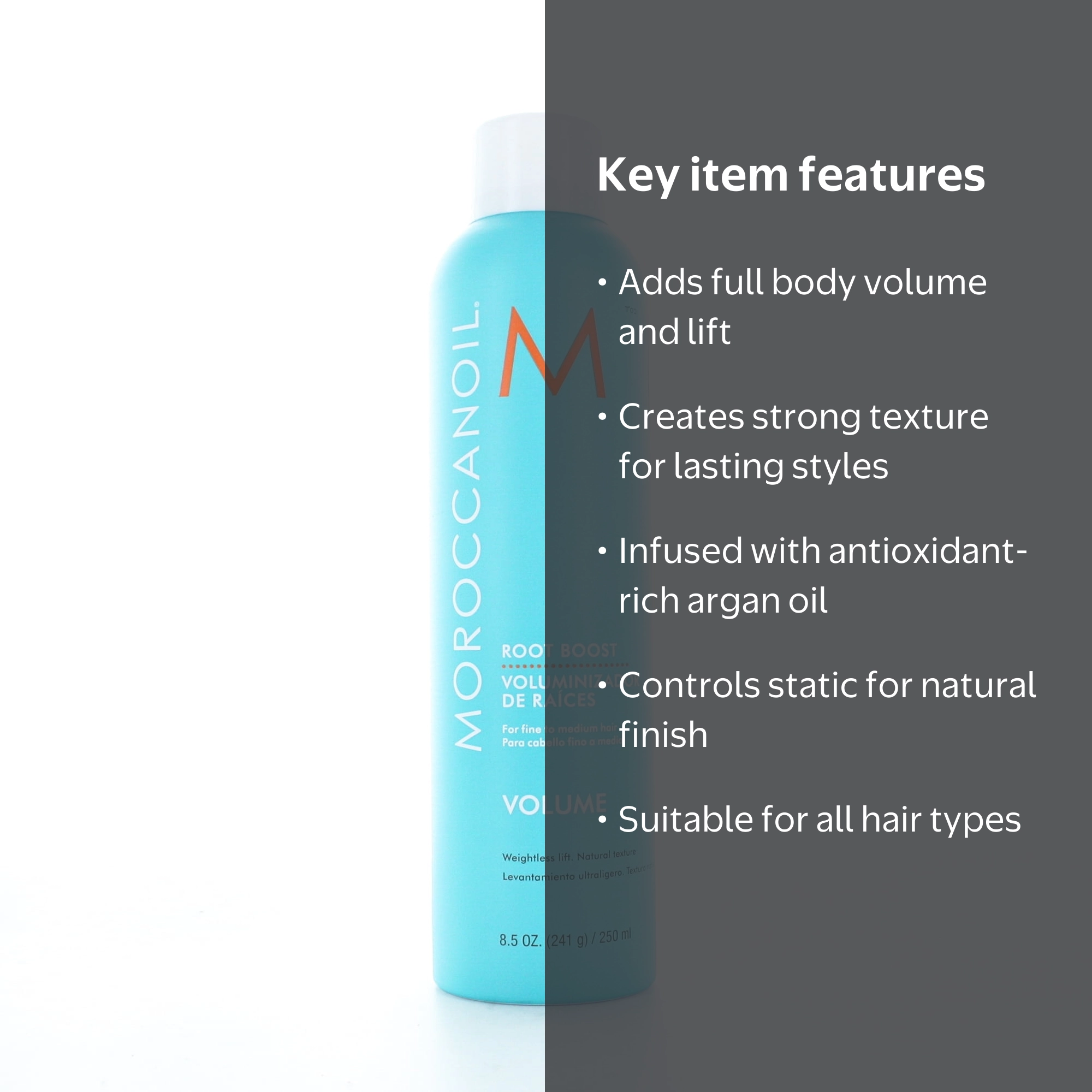 Moroccanoil Root Boost 250ml 4本セット Moroccanoil, Root Boost, 8.5oz/250ml, Volume Mousse for Hair