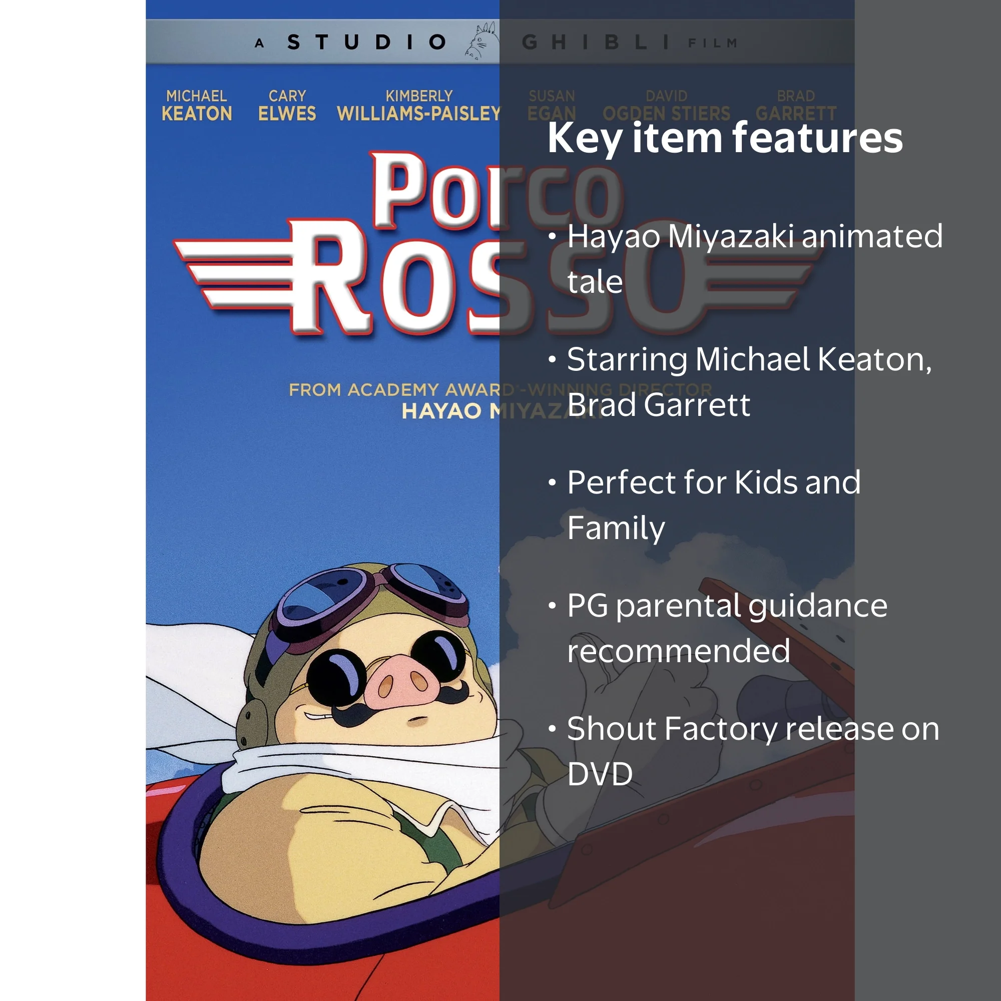 Shout! Factory - Porco Rosso [DIGITAL VIDEO DISC] - Walmart.com