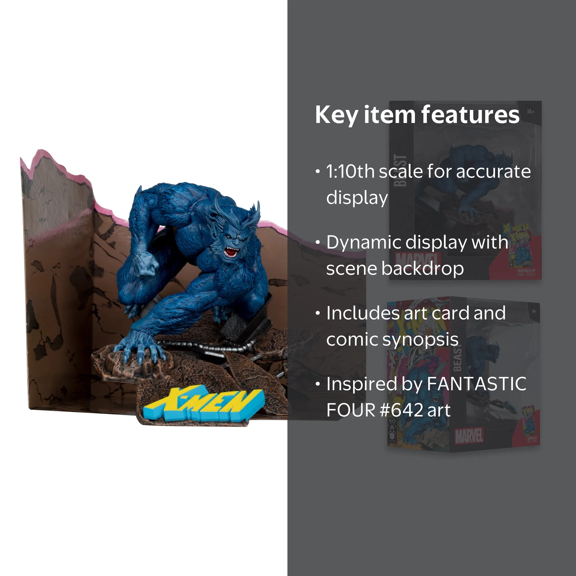 Beast (X-Men #1) 1:10th Scale Collectible Figure w/ Scene