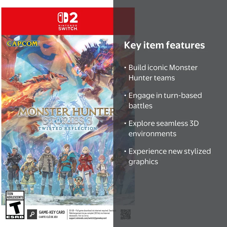 Capcom Monster Hunter Stories 3: Twisted Reflection - Switch Game