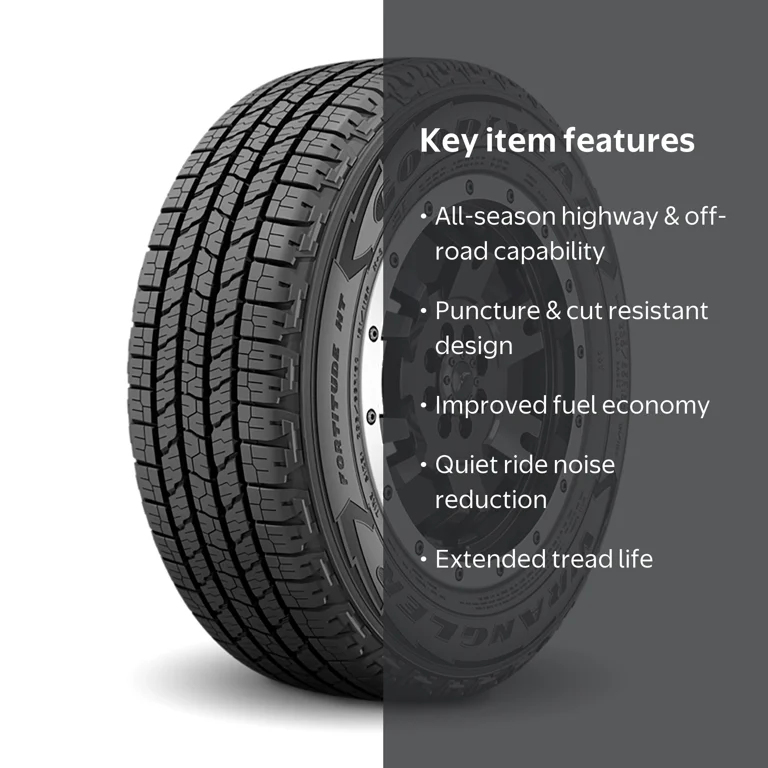 Goodyear, Wrangler Fortitude HT, 275/65R18, All Season Tire