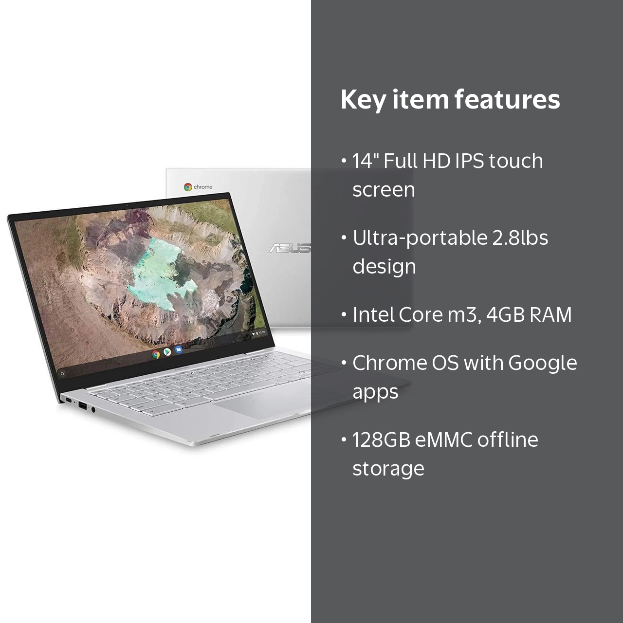 ASUS Chromebook C425, 14