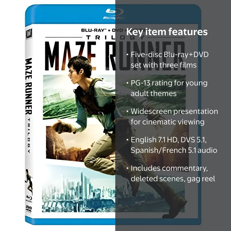 20th Century Studios: Maze Runner Trilogy - Science Fiction Movies