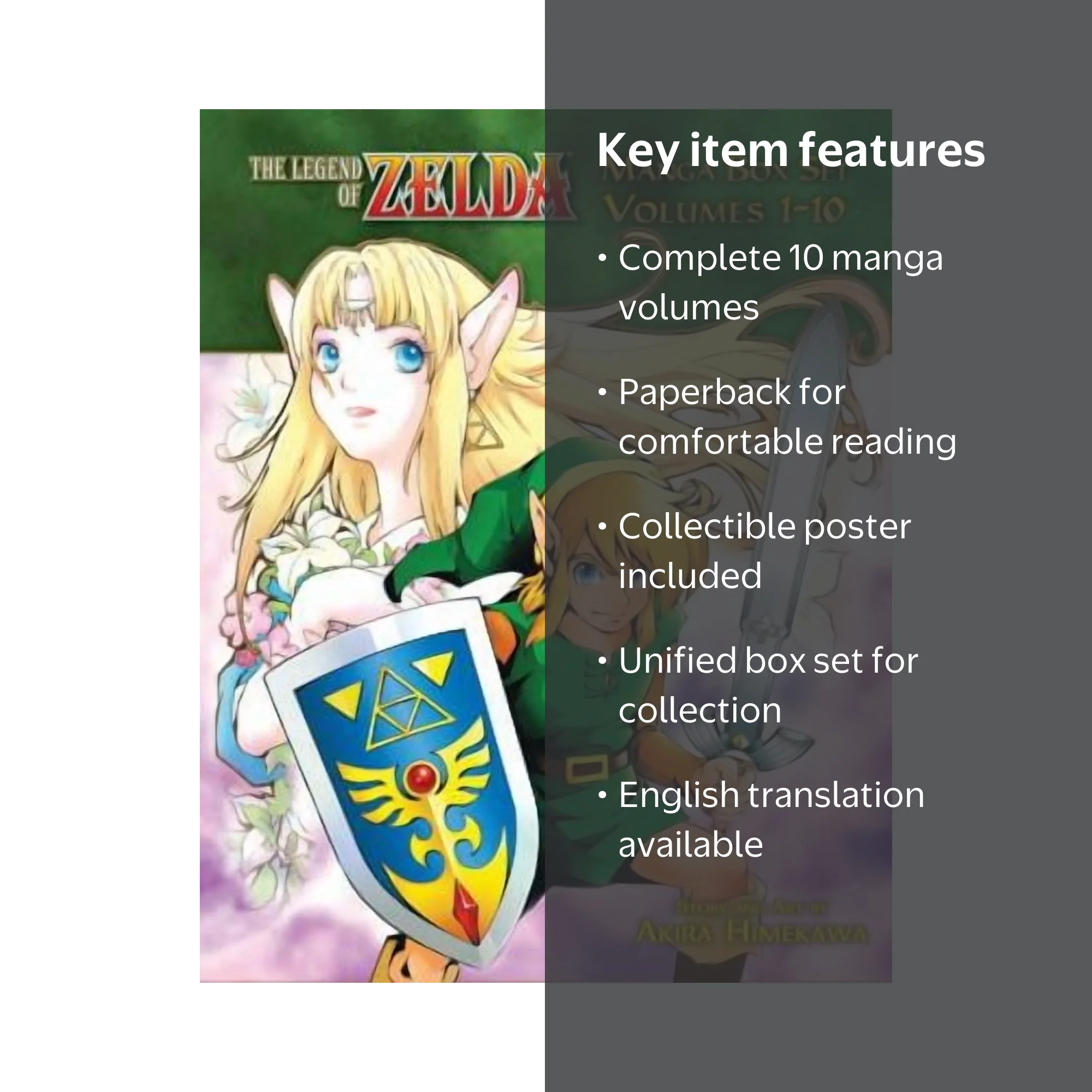 Akira Himekawa, The Legend of Zelda Complete Box Set, 10 Volumes